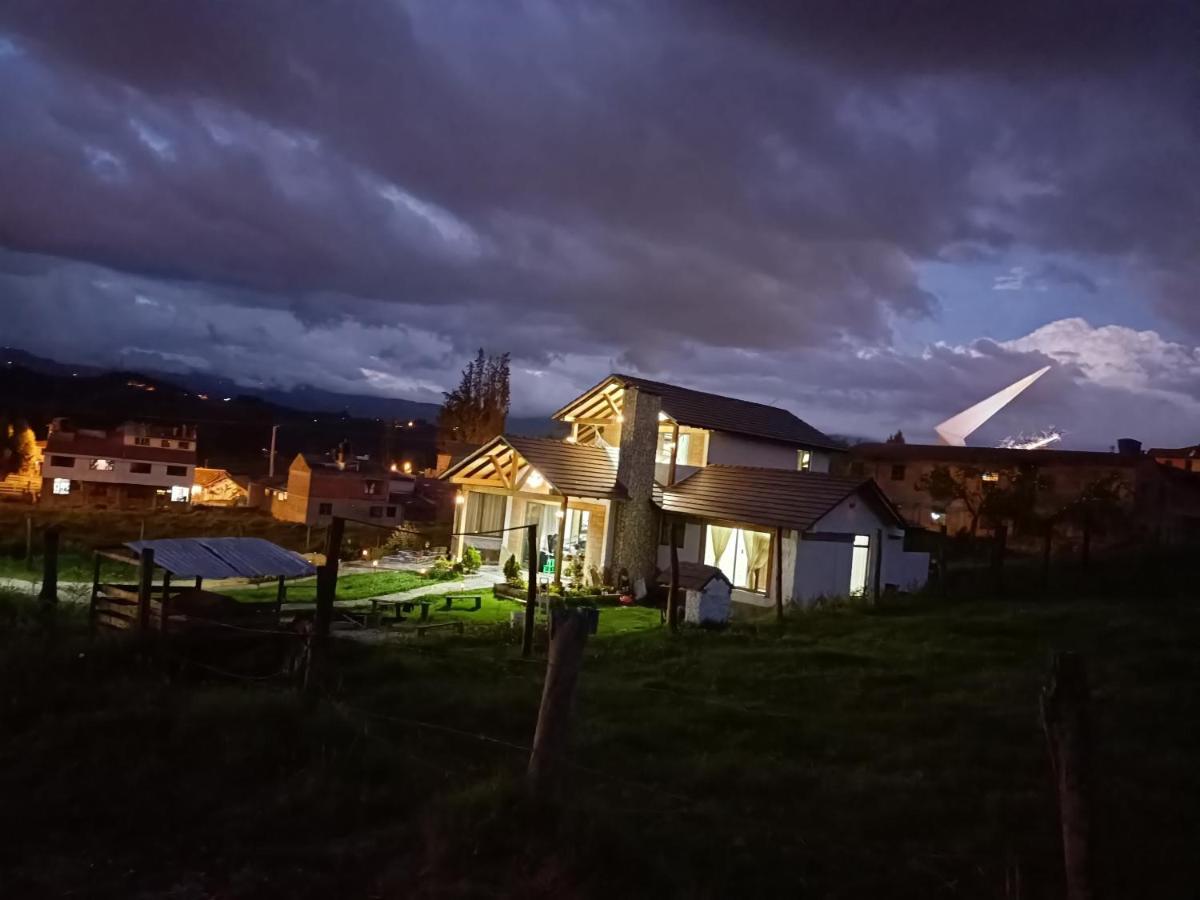Cabana El Encanto De Alu Paipa Kültér fotó