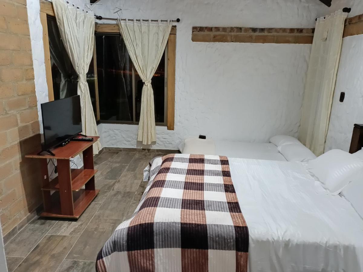 Cabana El Encanto De Alu Paipa Kültér fotó