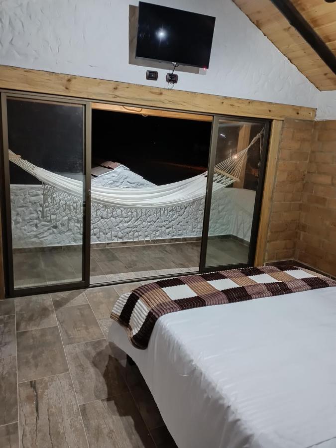 Cabana El Encanto De Alu Paipa Kültér fotó
