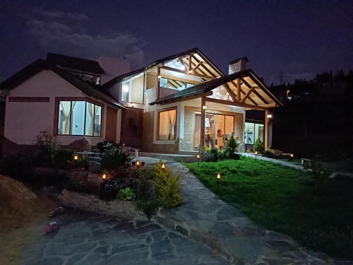 Cabana El Encanto De Alu Paipa Kültér fotó